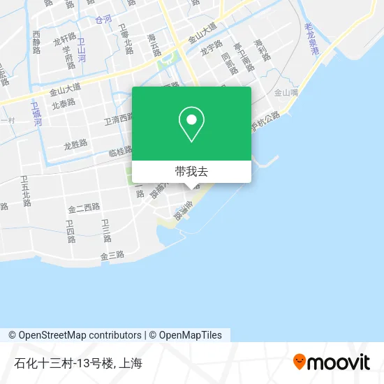 石化十三村-13号楼地图