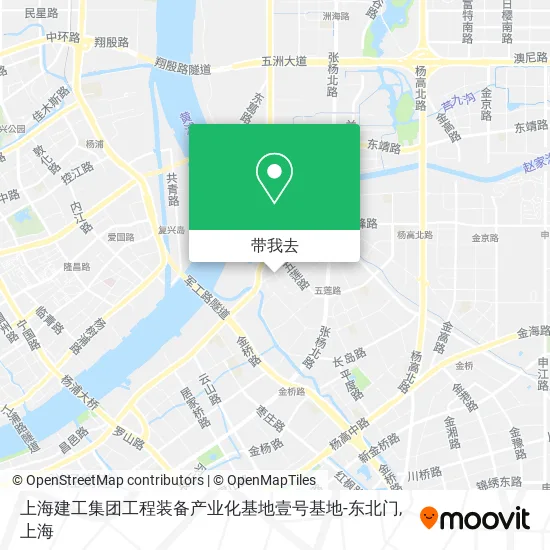 上海建工集团工程装备产业化基地壹号基地-东北门地图