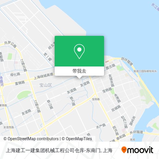上海建工一建集团机械工程公司仓库-东南门地图