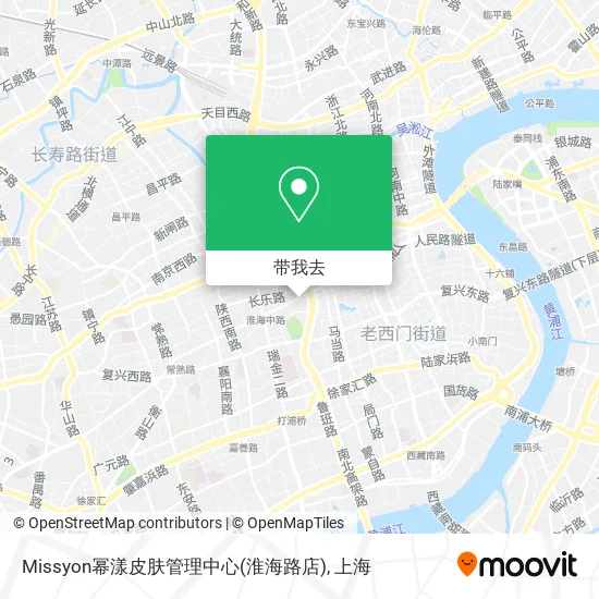 Missyon幂漾皮肤管理中心(淮海路店)地图