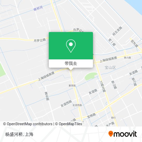 杨盛河桥地图