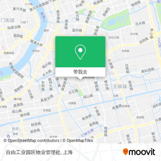 自由工业园区物业管理处地图