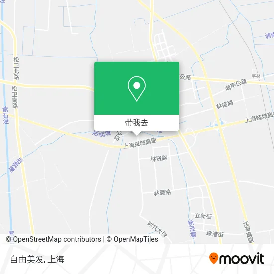 自由美发地图