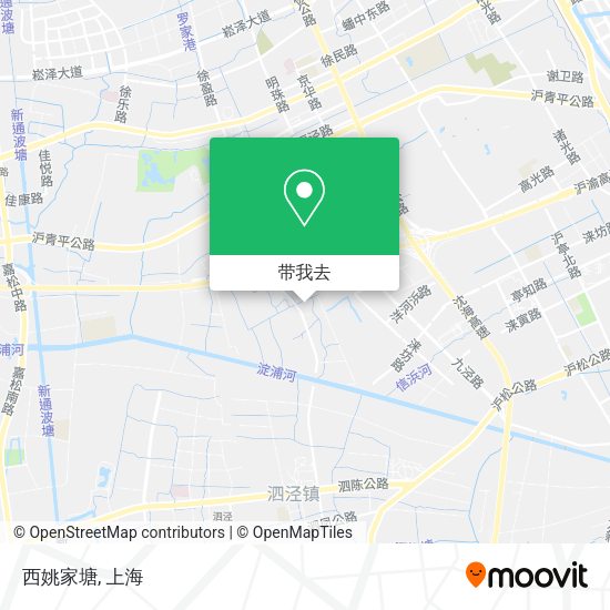 西姚家塘地图