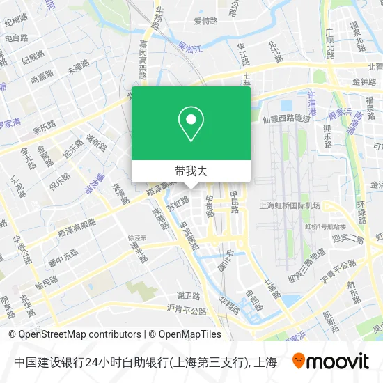 中国建设银行24小时自助银行(上海第三支行)地图
