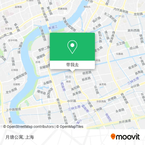 月塘公寓地图