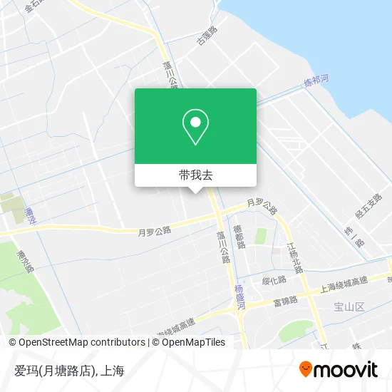 爱玛(月塘路店)地图