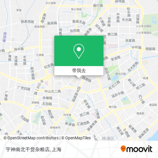 宇神南北干货杂粮店地图
