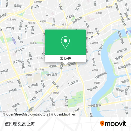 便民理发店地图