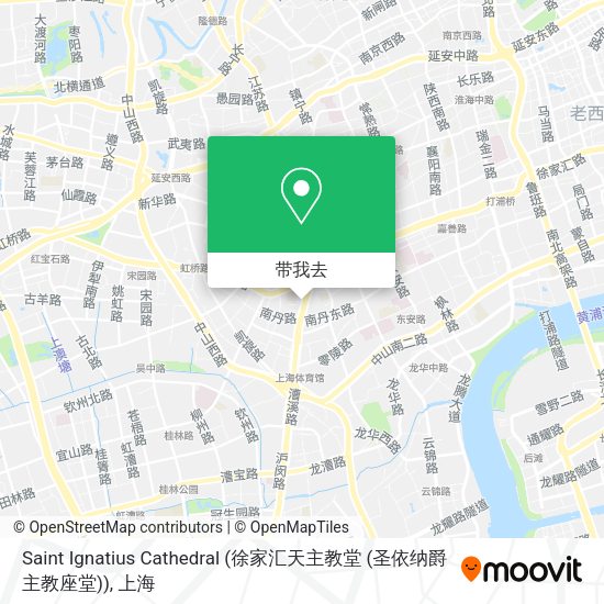 Saint Ignatius Cathedral (徐家汇天主教堂 (圣依纳爵主教座堂))地图