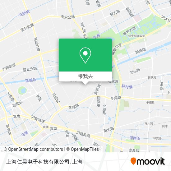 上海仁昊电子科技有限公司地图
