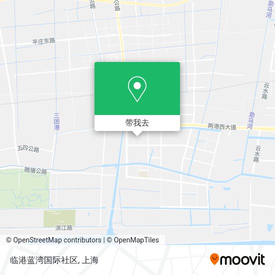 临港蓝湾国际社区地图