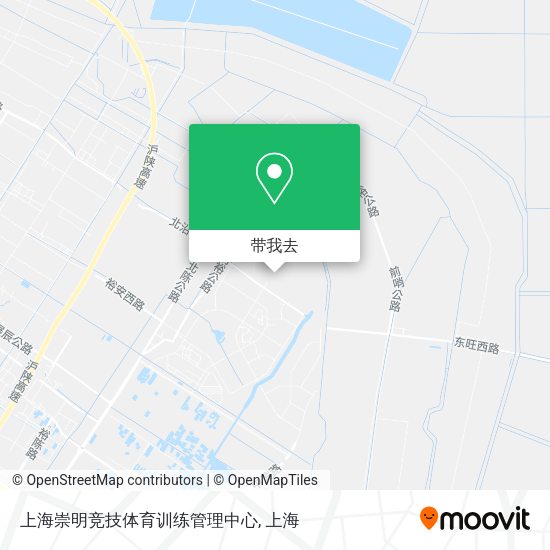 上海崇明竞技体育训练管理中心地图
