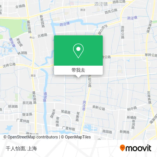 千人怡面地图