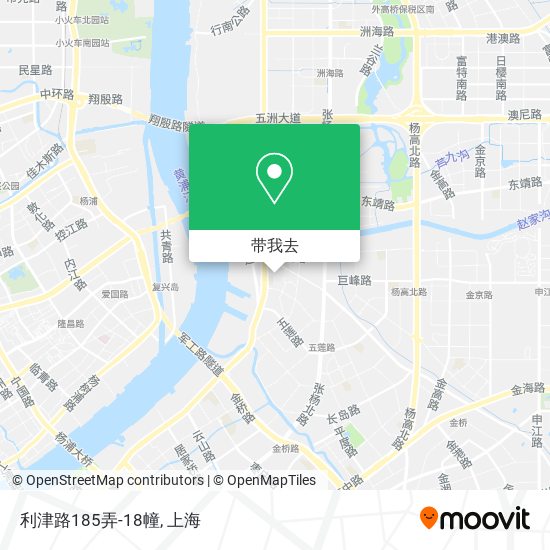 利津路185弄-18幢地图