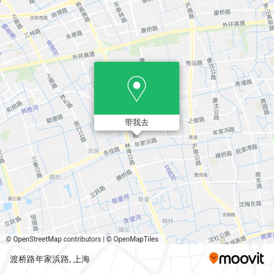 渡桥路年家浜路地图