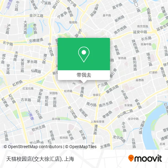 天猫校园店(交大徐汇店)地图