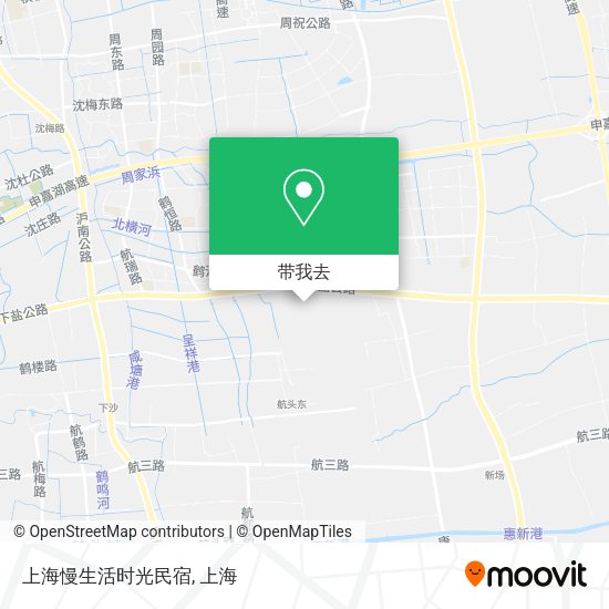 上海慢生活时光民宿地图
