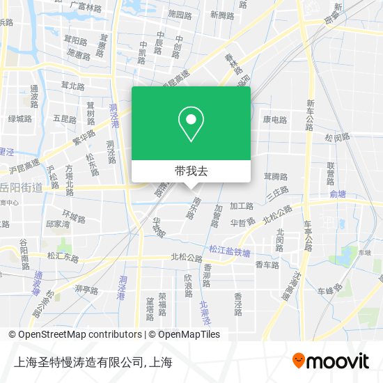 上海圣特慢涛造有限公司地图