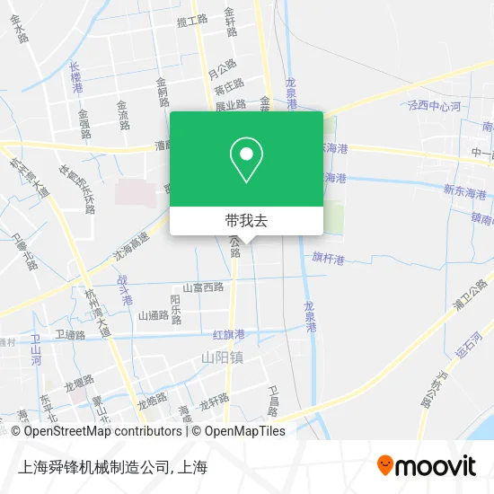 上海舜锋机械制造公司地图