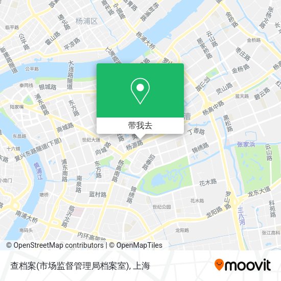 查档案(市场监督管理局档案室)地图
