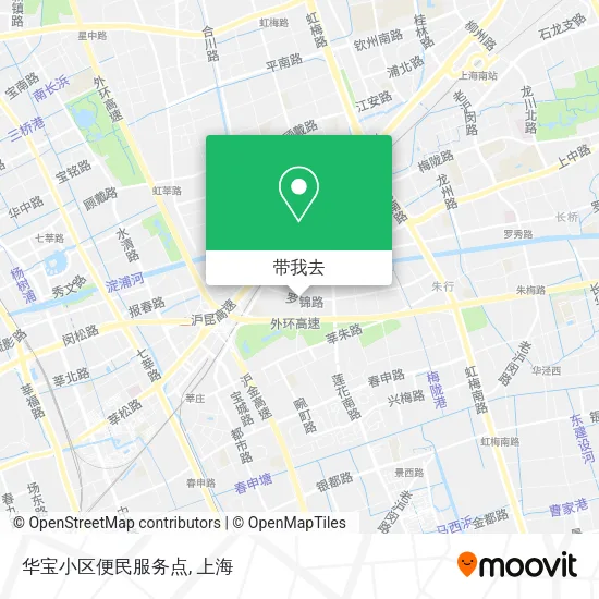 华宝小区便民服务点地图
