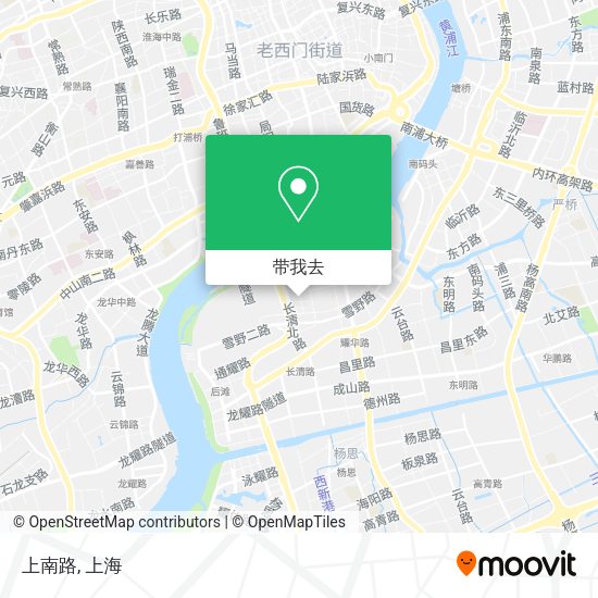 上南路地图