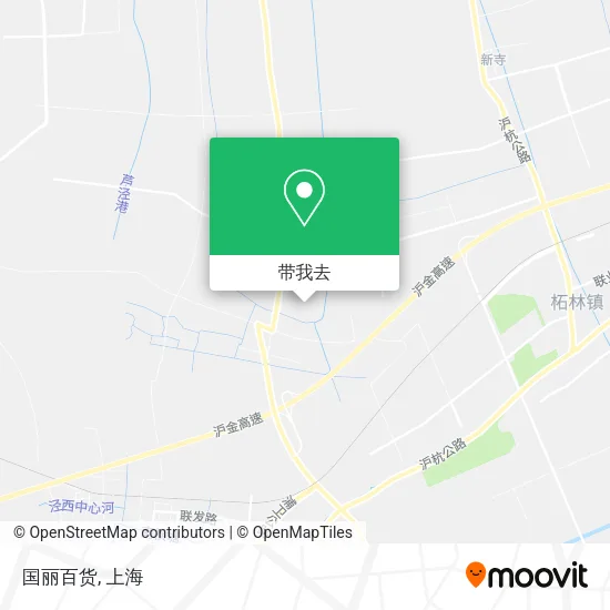 国丽百货地图