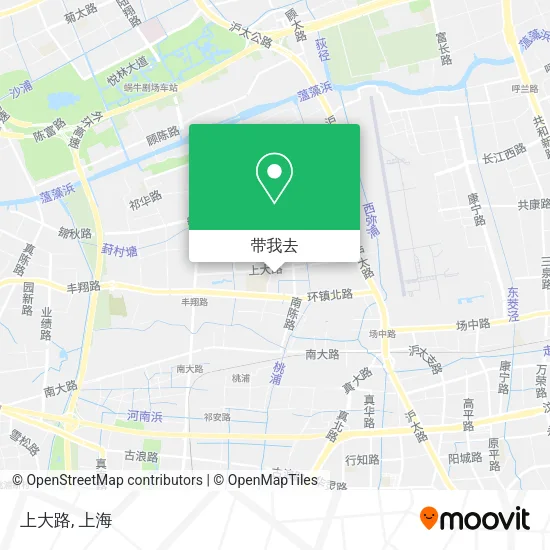 上大路地图