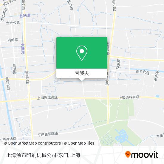 上海涂布印刷机械公司-东门地图