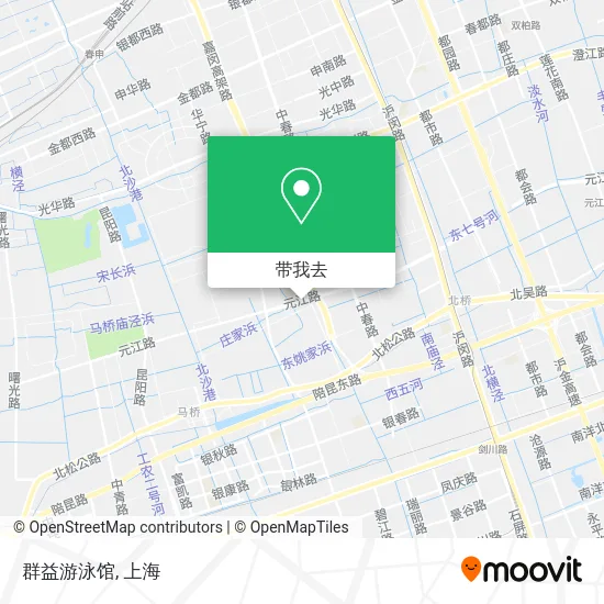 群益游泳馆地图