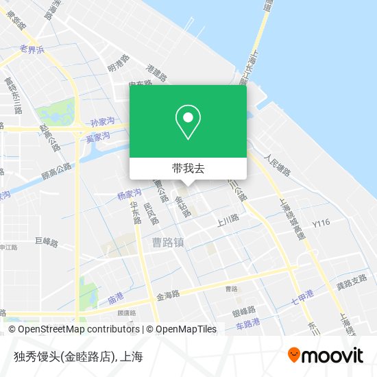 独秀馒头(金睦路店)地图