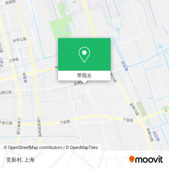 竞新村地图