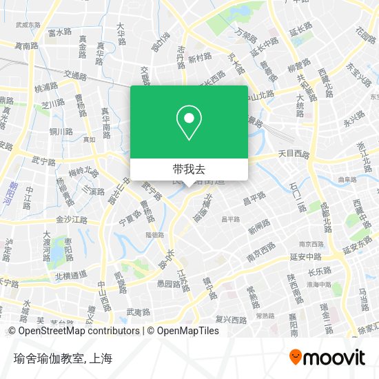 瑜舍瑜伽教室地图