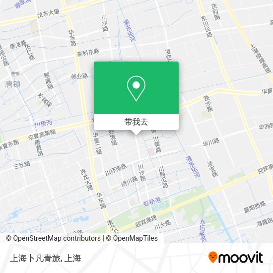 上海卜凡青旅地图
