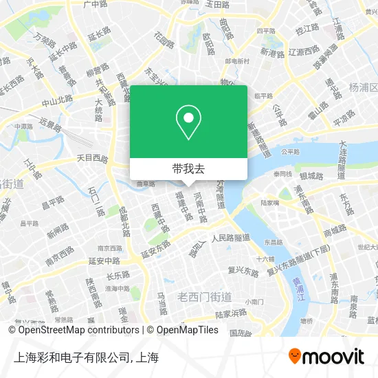 上海彩和电子有限公司地图