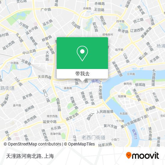 天潼路河南北路地图