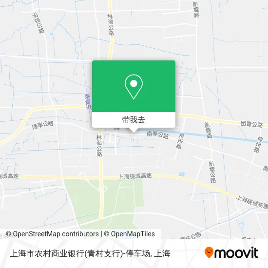 上海市农村商业银行(青村支行)-停车场地图