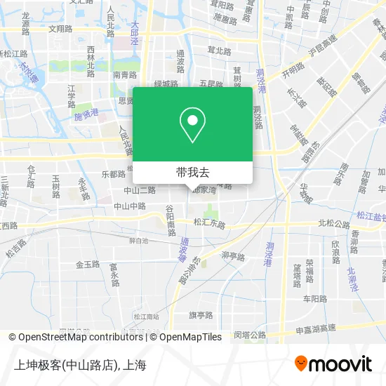 上坤极客(中山路店)地图