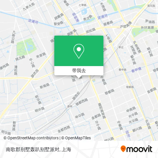 南歌郡别墅轰趴别墅派对地图