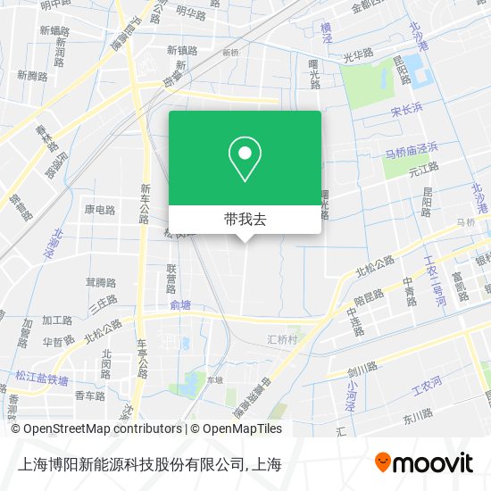 上海博阳新能源科技股份有限公司地图