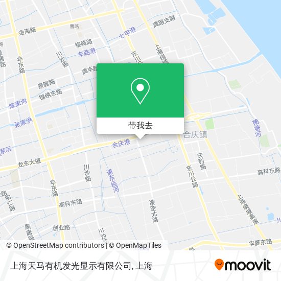 上海天马有机发光显示有限公司地图