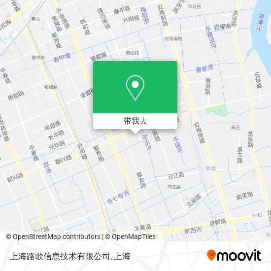 上海路歌信息技术有限公司地图