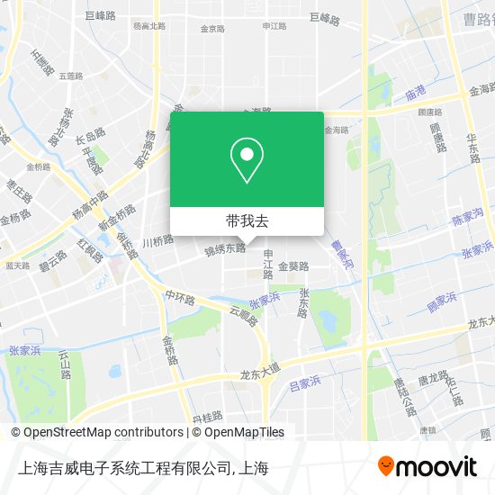 上海吉威电子系统工程有限公司地图