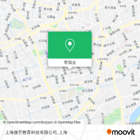 上海微芒教育科技有限公司地图