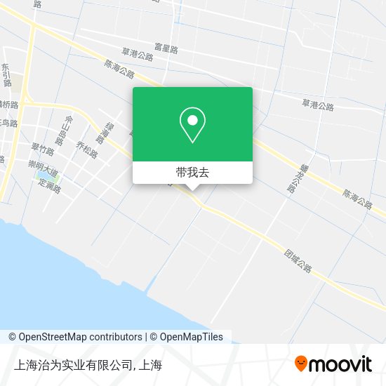 上海治为实业有限公司地图