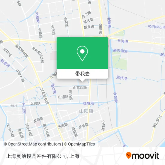 上海灵治模具冲件有限公司地图