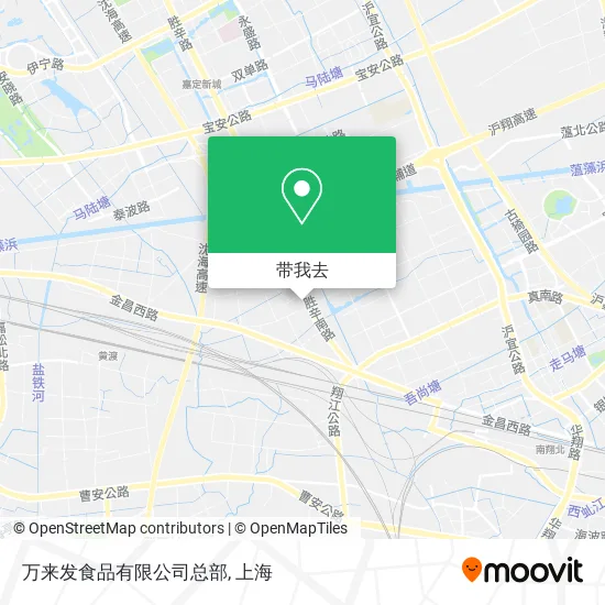 万来发食品有限公司总部地图