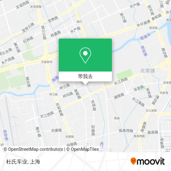 杜氏车业地图