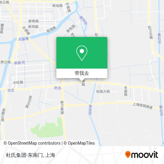杜氏集团-东南门地图